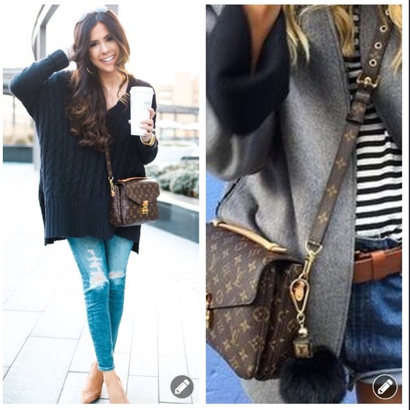 lv pochette metis size